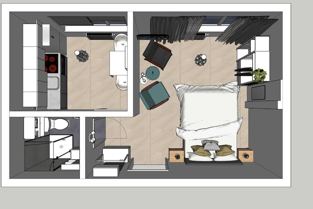 City Apartment Rudolf 26M2 그라츠 외부 사진